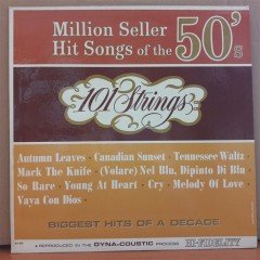 MILLION SELLER HIT SONGS OF THE 50's - 101 STRINGS - LP 2.EL PLAK