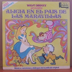 ALICIA EN EL PAIS DE LAS MARAVILLAS - WALT DISNEY - LP PLAK 2.EL
