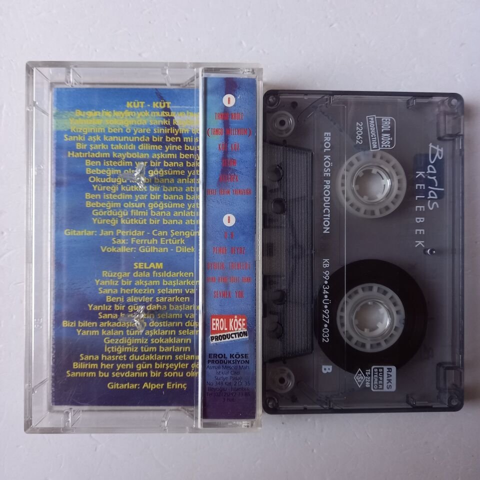 BARLAS - KELEBEK / KÜT KÜT (1999) - KASET 2.EL