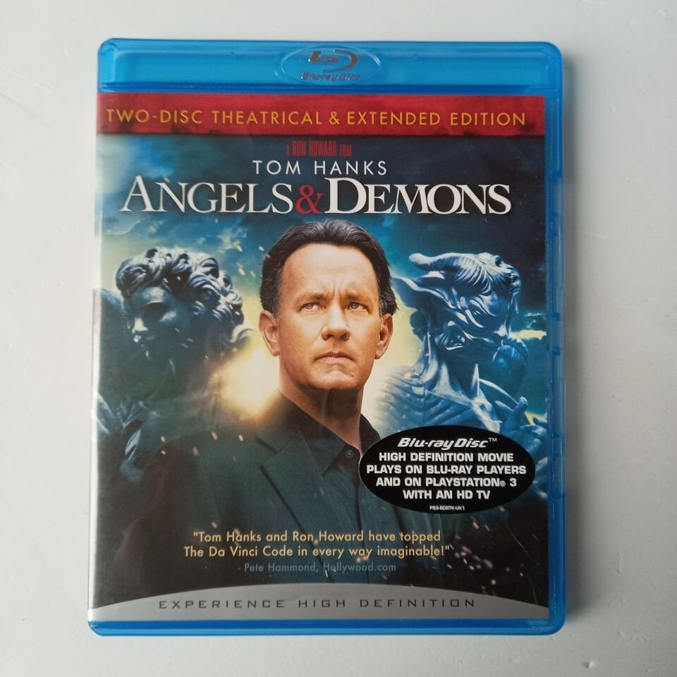 ANGELS&DEMONS - TOM HANKS - 2BLU-RAY 2.EL