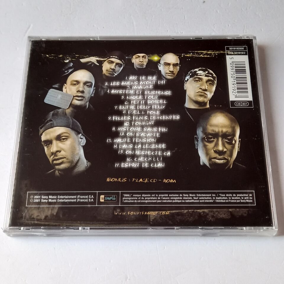 FONKY FAMILY – ART DE RUE (2001) - CD 2.EL