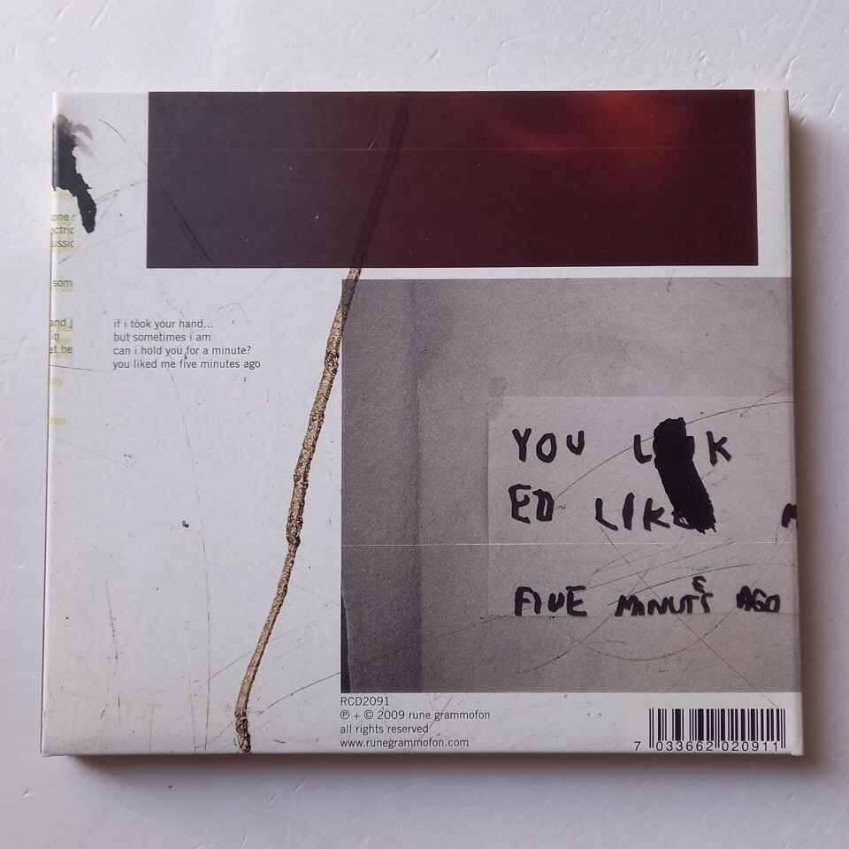 FIRE! – YOU LIKED ME FIVE MINUTES AGO (2009) - CD DIGIPAK 2.EL