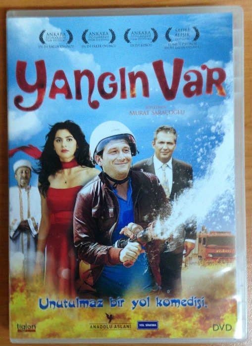 YANGIN VAR - OSMAN SONANT - NESRİN CAVADZADE - MURAT SARAÇOĞLU - DVD 2.EL