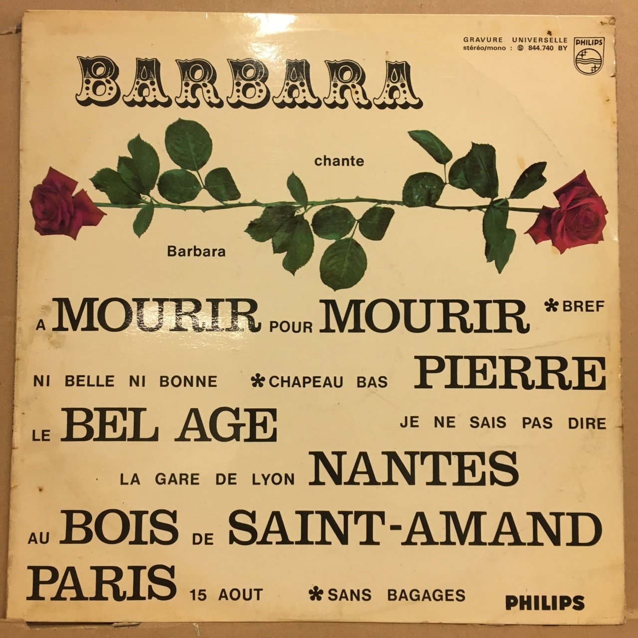 BARBARA - CHANTE BARBARA (1964) REISSUE 2.EL PLAK