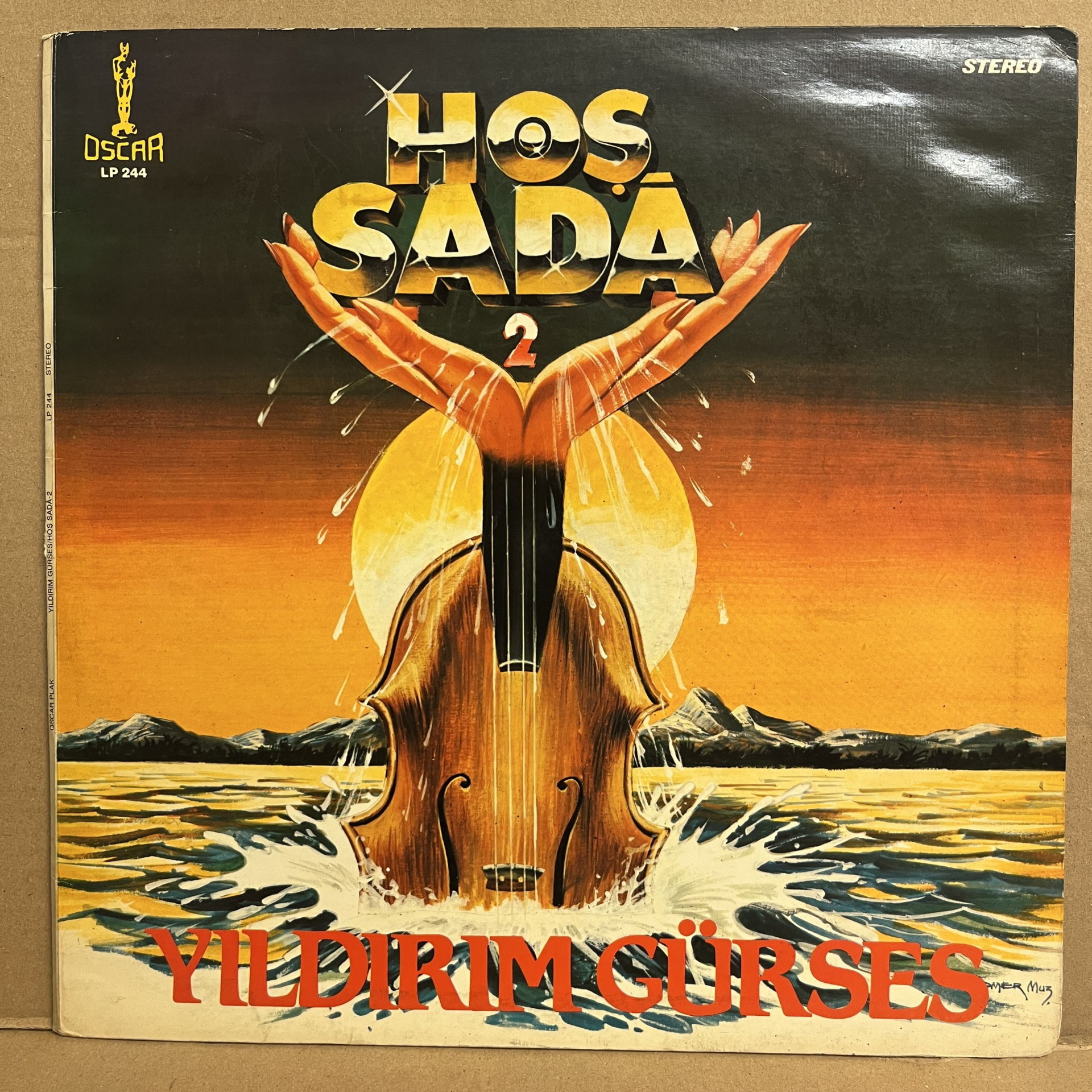 YILDIRIM GÜRSES - HOŞ SADA 2 (1984) - LP 2.EL PLAK
