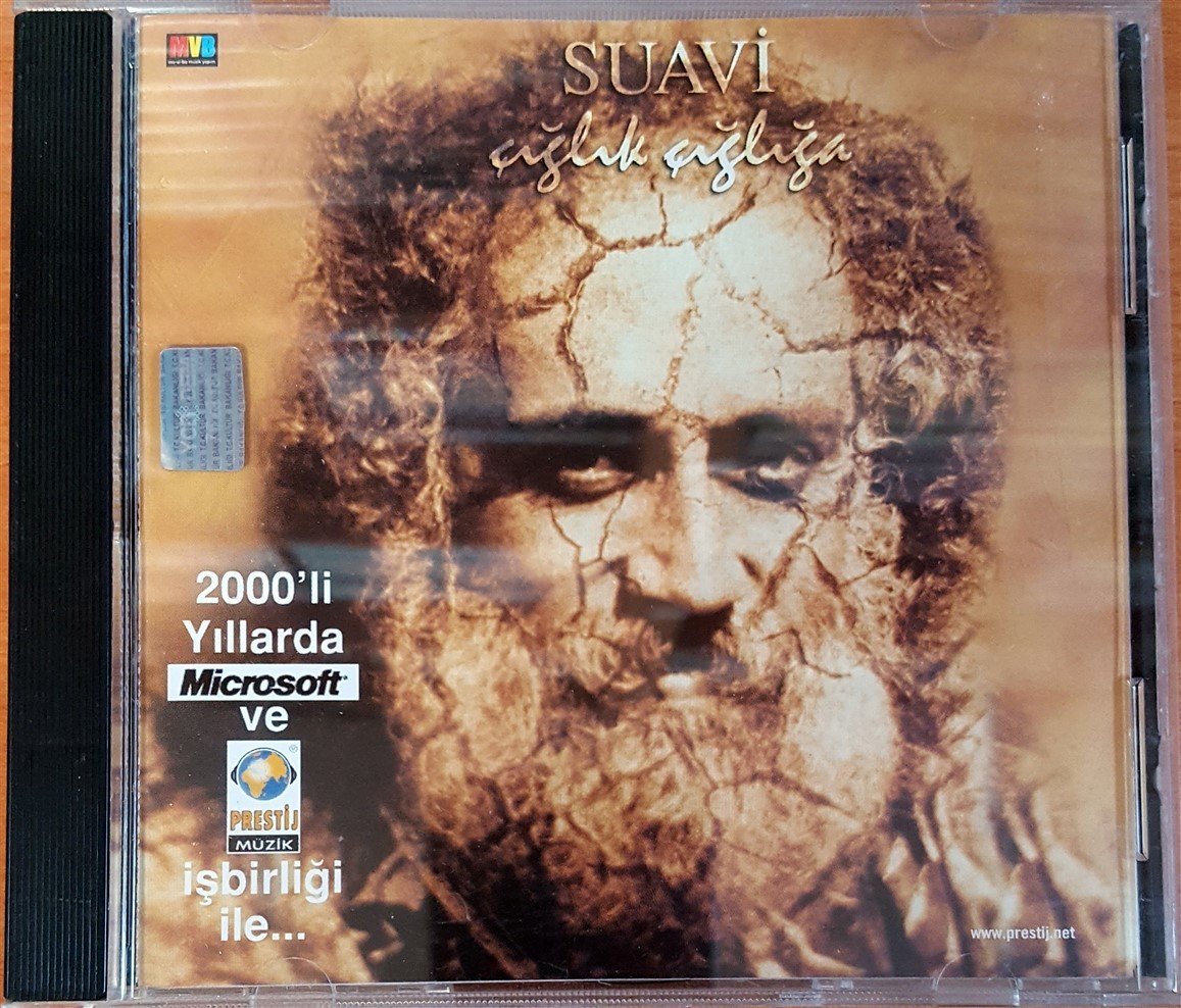 SUAVİ - ÇIĞLIK ÇIĞLIĞA (2002) 2000'Lİ YILLARDA MICROSOFT VE PRESTİJ MÜZİK İŞBİRLİĞİ İLE CD 2.EL