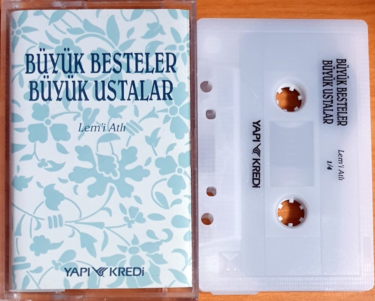 BÜYÜK BESTELER BÜYÜK USTALAR 1/4 / LEM'İ ATLI - KASET YAPI KREDİ 2.EL