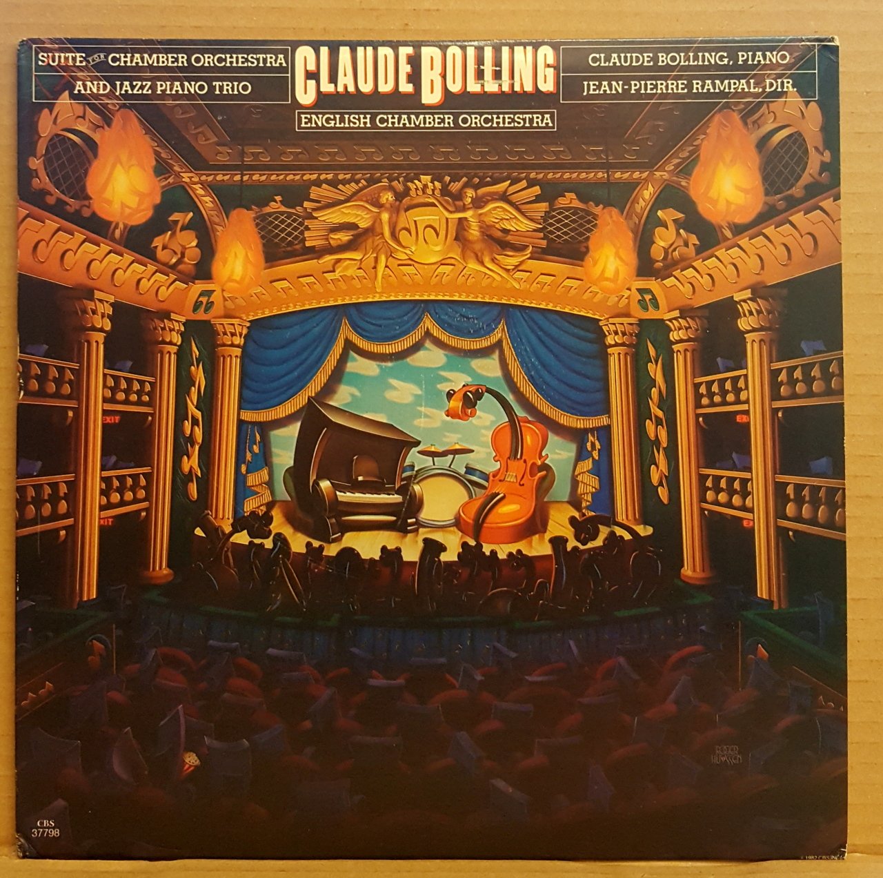 CLAUDE BOLLING - JP RAMPAL ENGLISH CHAMBER ORCH. (1983) - LP 2.EL PLAK