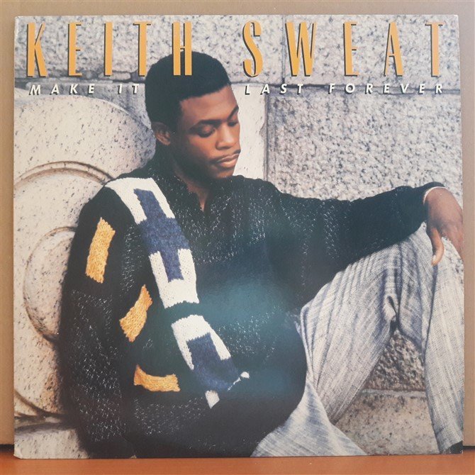 KEITH SWEAT - MAKE IT LAST FOREVER (1987) - LP 2.EL PLAK