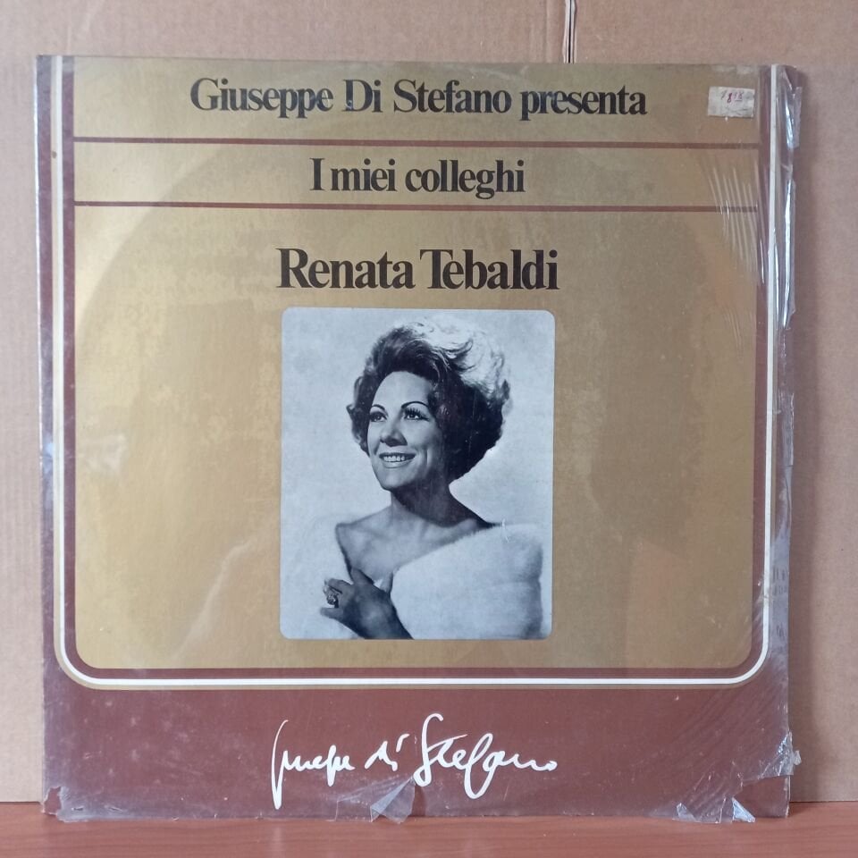 GIUSEPPE DI STEFANO PRESENTA: I MIEI COLLEGHI / RENATA TEBALDI - 2LP DÖNEM BASKISI SIFIR PLAK