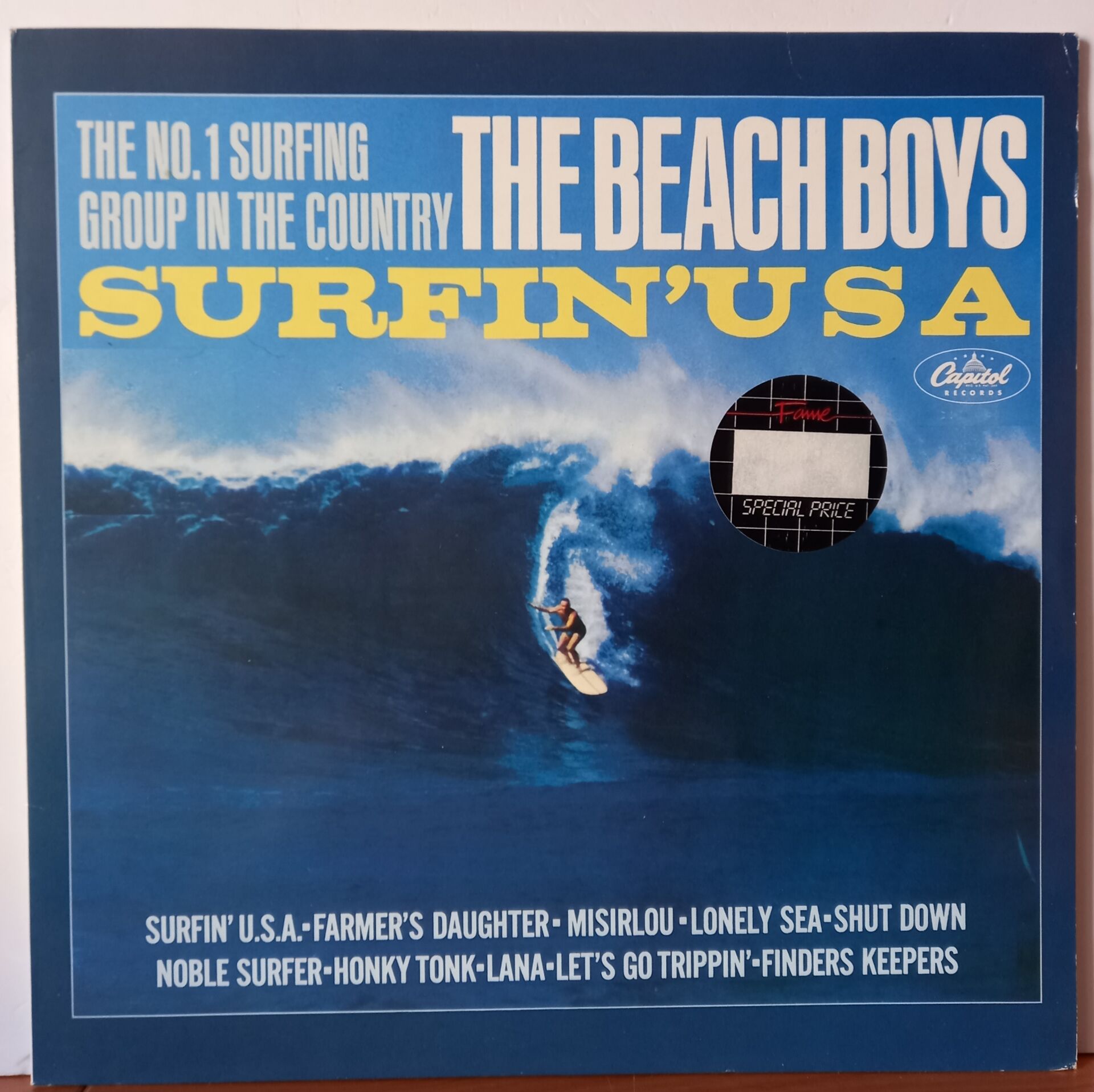 THE BEACH BOYS – SURFIN' USA (1963) - LP 2.EL PLAK
