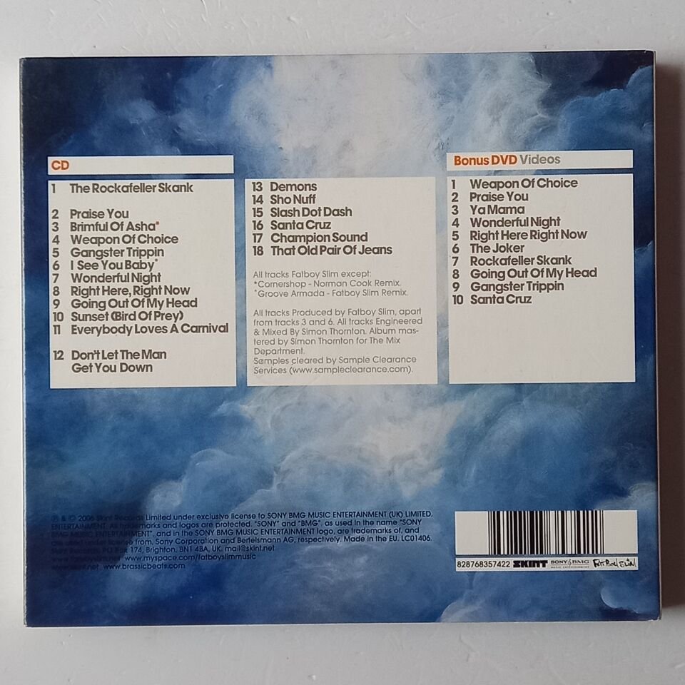 FATBOY SLIM – THE GREATEST HITS / WHY TRY HARDER (2006) - CD + DVD 2.EL