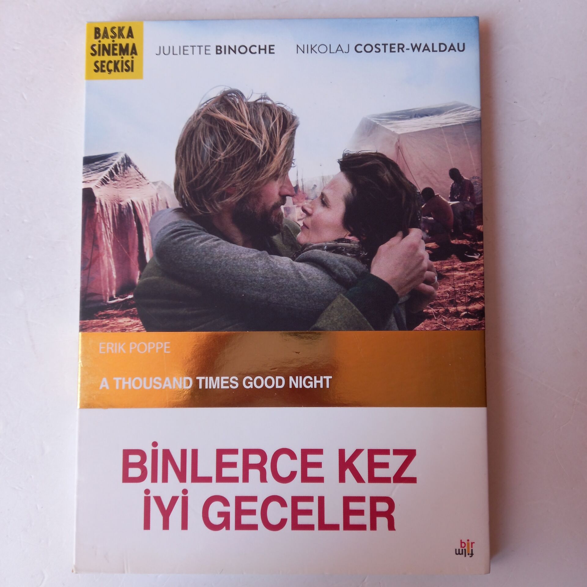 BİNLERCE KEZ İYİ GECELER / A THOUSAND TIMES GOOD NIGHT - ERIK POPPE, JULIETTE BINOCHE / BAŞKA SİNEMA SEÇKİSİ - DVD DIGIPAK 2.EL