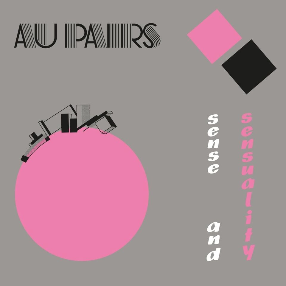 AU PAIRS - SENSE AND SENSUALITY (1982) - LP 180GR 2025 MAGENTA COLOURED EDITION POST PUNK , NEW WAVE SIFIR PLAK