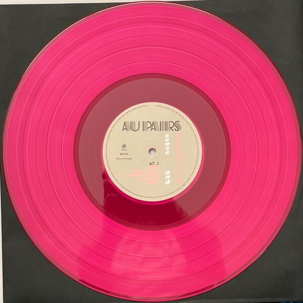 AU PAIRS - SENSE AND SENSUALITY (1982) - LP 180GR 2025 MAGENTA COLOURED EDITION POST PUNK , NEW WAVE SIFIR PLAK