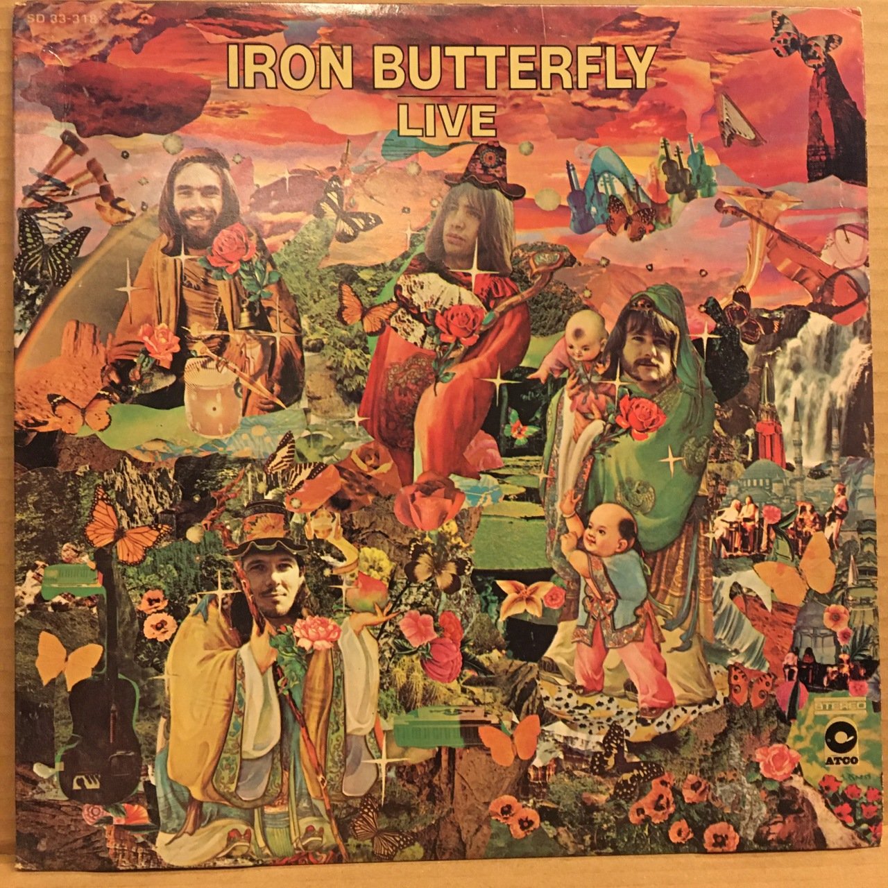 IRON BUTTERFLY - LIVE (1970) 2.EL PLAK