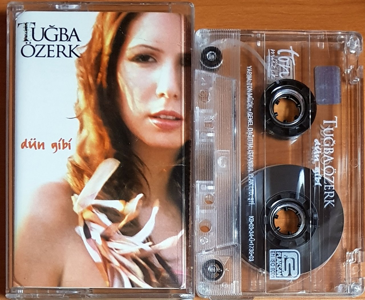 TUĞBA ÖZERK - DÜN GİBİ (2003) TAN MÜZİK KASET 2.EL