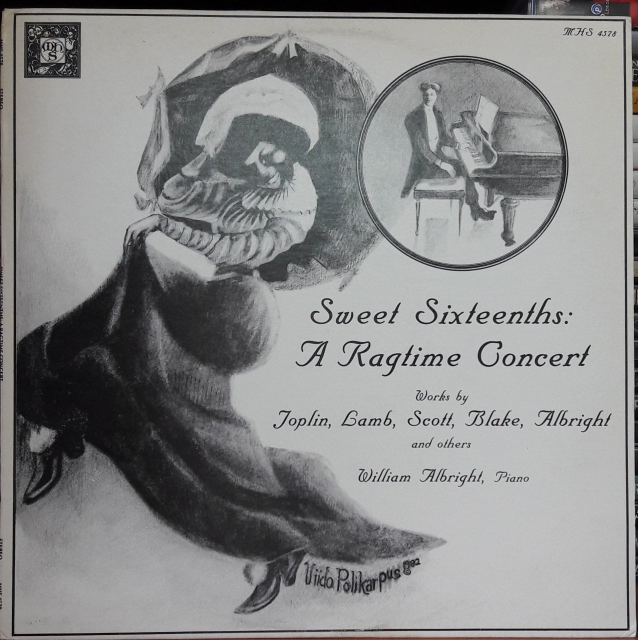 SWEET SIXTEENTHS: A RAGTIME CONCERT (1982) - PLAK 2.EL