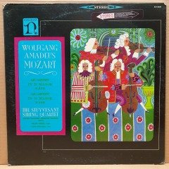 MOZART: QUARTET IN D MAJOR K.575, K.499 / THE STUYVESANT QUARTET - LP 2.EL PLAK