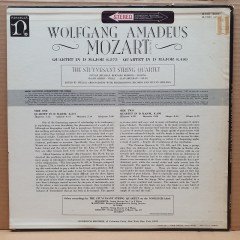 MOZART: QUARTET IN D MAJOR K.575, K.499 / THE STUYVESANT QUARTET - LP 2.EL PLAK