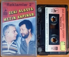 ZEKİ ALASYA / METİN AKPINAR - REKLAMLAR 2 (1988) - KASET 2.EL