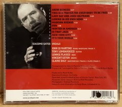 GIACOMO GATES - THE REVOLUTION WILL BE JAZZ / SONGS OF GIL SCOTT HERON (2011) - CD CUT OUT 2.EL