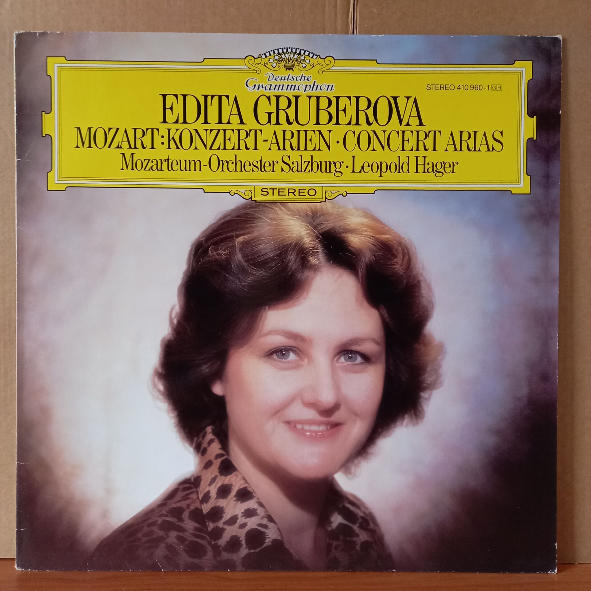 EDITH GRUBEROVA / MOZART: KONZERT-ARIEN, CONCERT ARIAS / MOZARTEUM-ORCHESTER SALZBURG, LEOPOLD HAGER (1983) - LP 2.EL PLAK