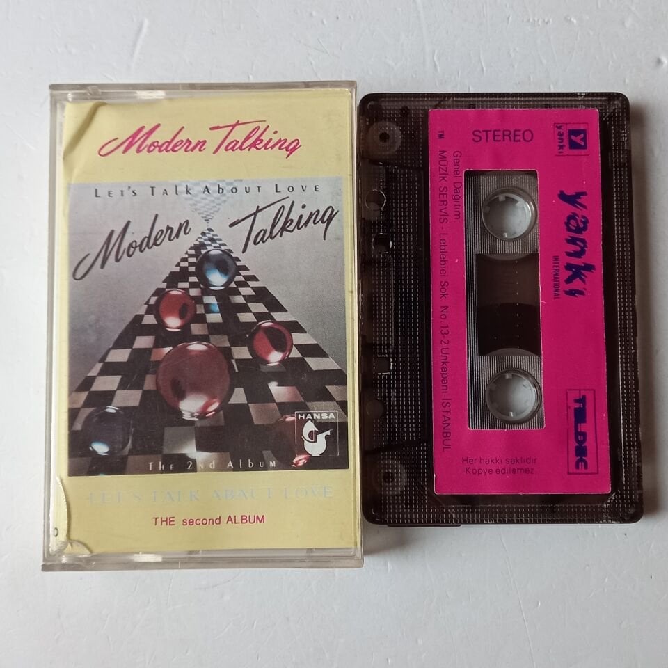 MODERN TALKING - LET'S TALK ABOUT LOVE - KASET 2.EL