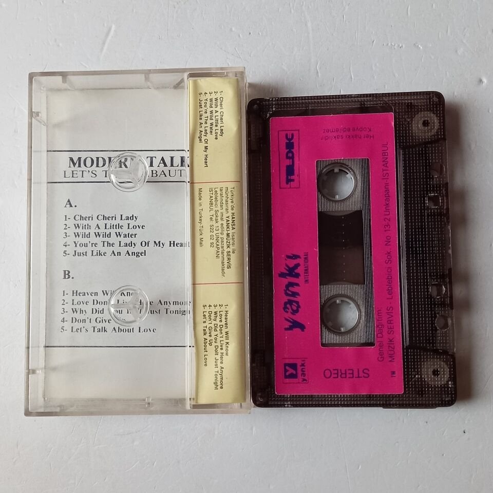 MODERN TALKING - LET'S TALK ABOUT LOVE - KASET 2.EL