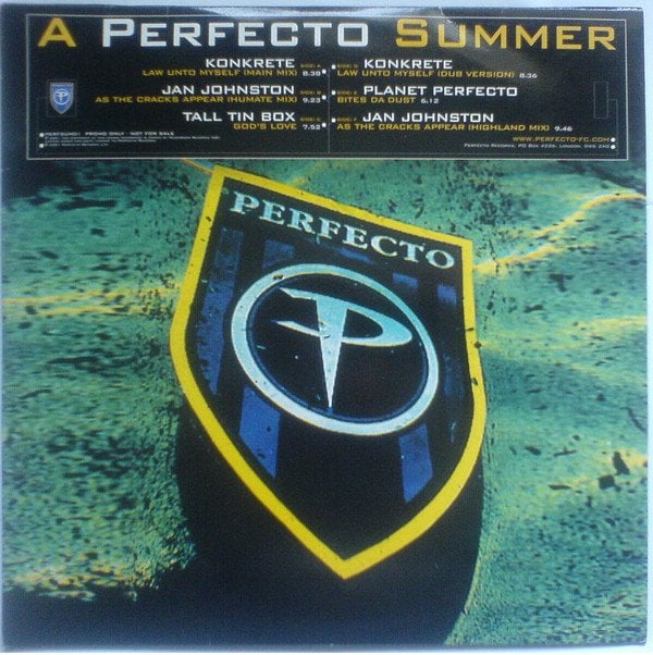 A PERFECTO SUMMER - V/A KARIŞIK PROGRESSIVE HOUSE (2001) - 3 x 12'' LP 6 TRACKS 2.EL