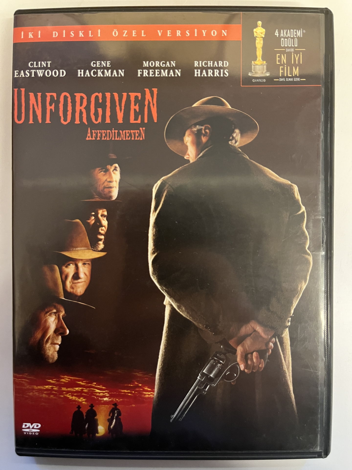 UNFORGIVEN - AFFEDİLMEYEN - CLINT EASTWOOD - 2 DVD ÖZEL VERSİYON 2.EL