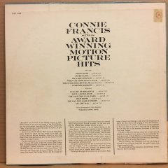 CONNIE FRANCIS - SINGS AWARD WINNING MOTION PICTURE HITS 2.EL PLAK