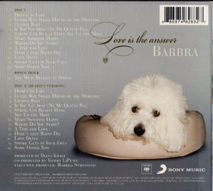 BARBRA STREISAND ‎– LOVE IS THE ANSWER (2009) DELUXE EDITION 2xCD 2.EL