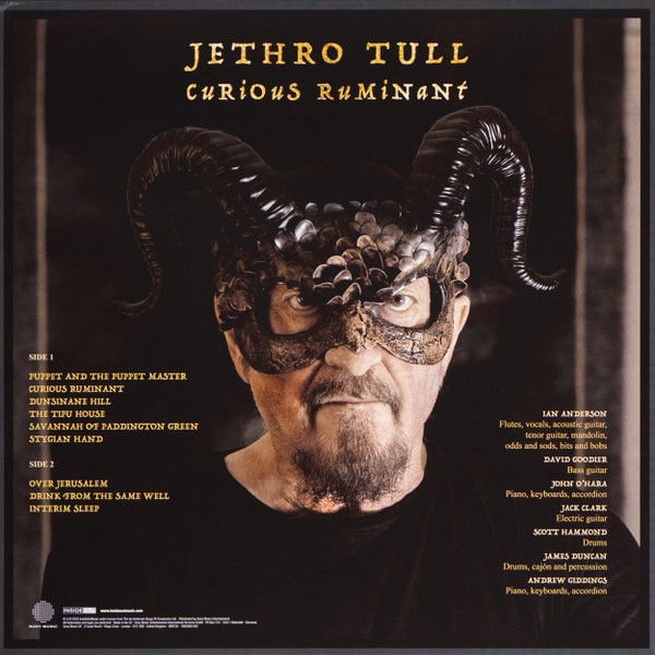 JETHRO TULL - CURIOUS RUMINANT (2025) - LP 180GR SIFIR PLAK