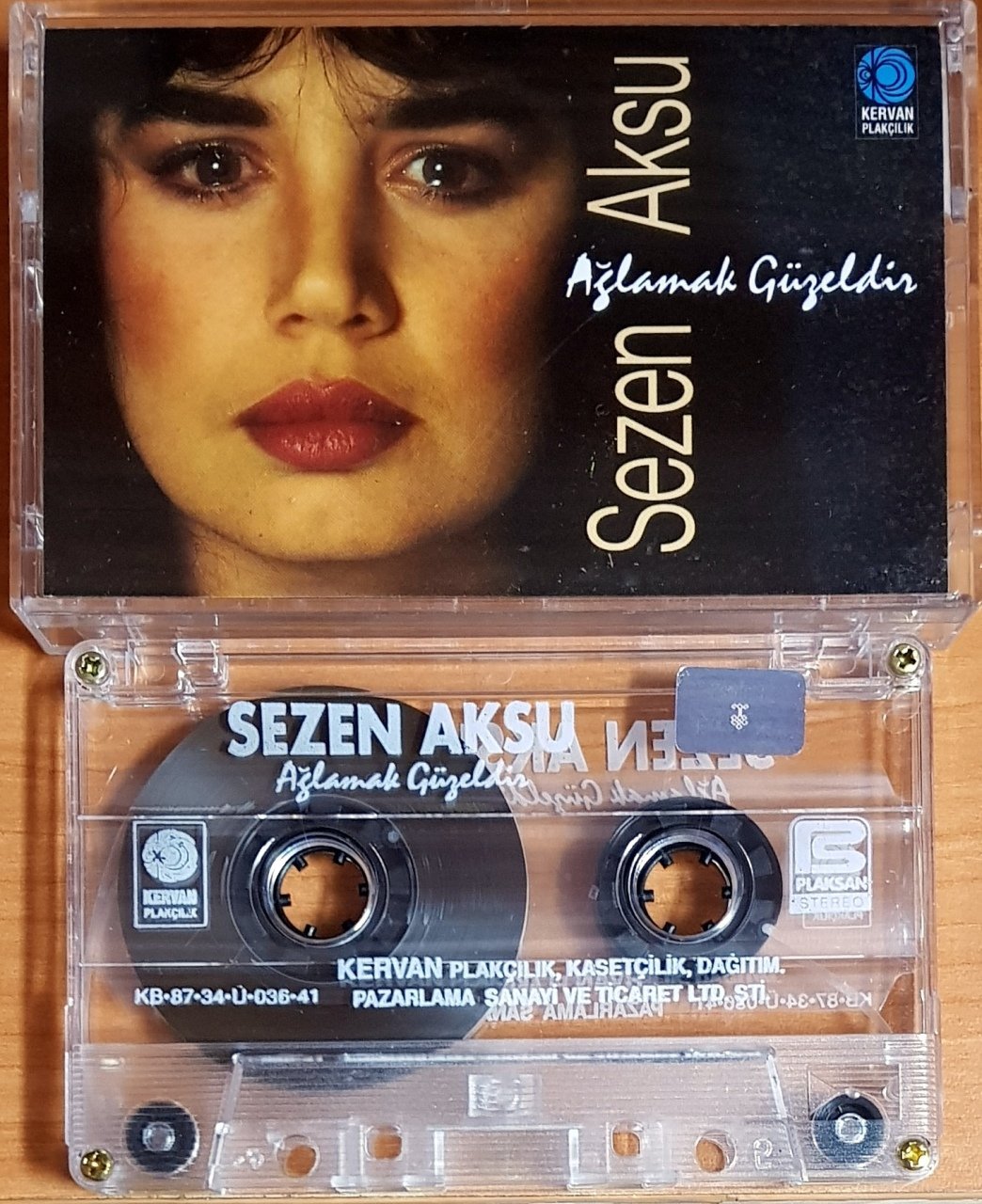 SEZEN AKSU - AĞLAMAK GÜZELDİR KASET 2.EL