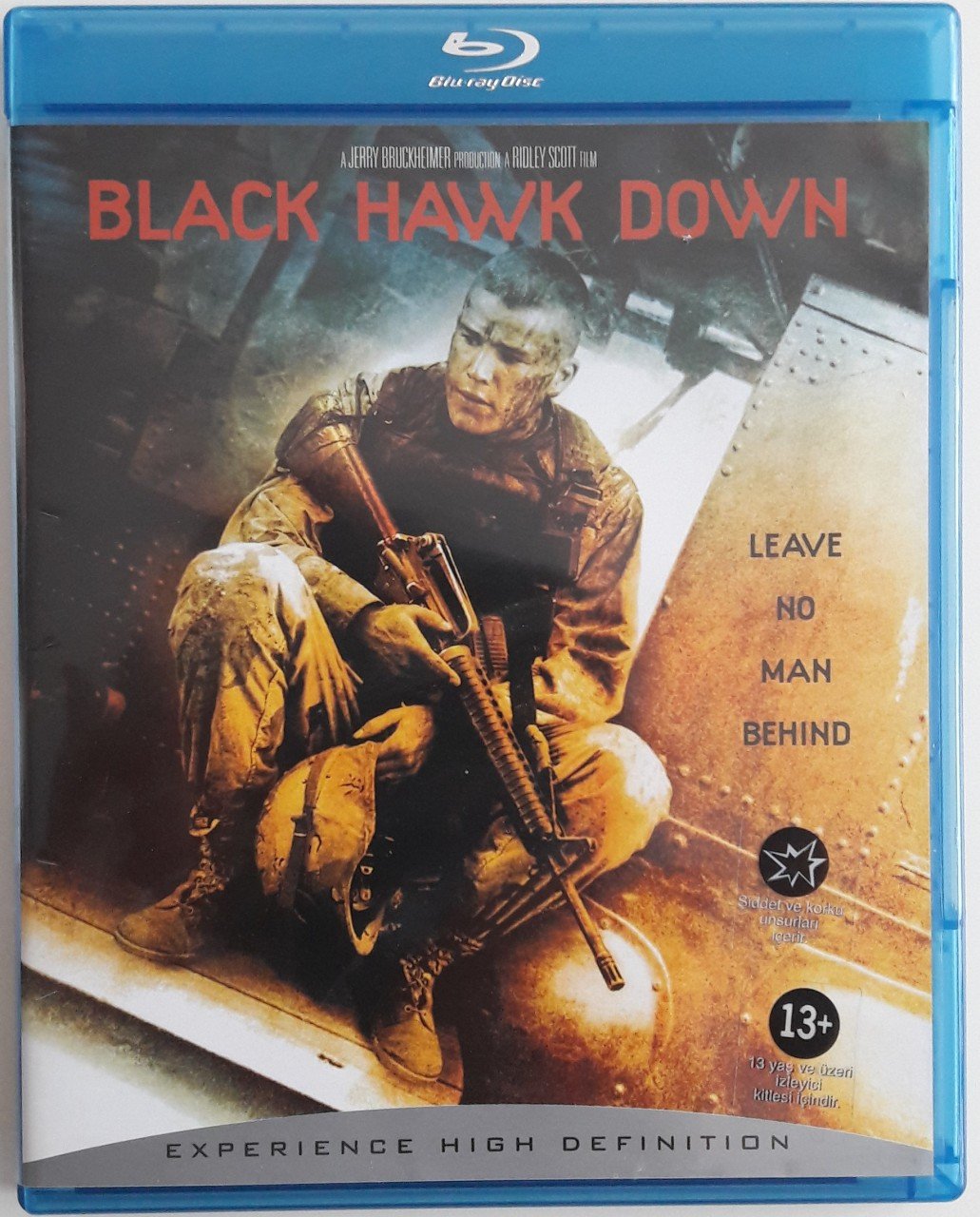 BLACK HAWK DOWN - KARA ŞAHİN DÜŞTÜ - JOSH HARTNETT - EWAN McGREGOR - RIDLEY SCOTT - BLU-RAY 2.EL