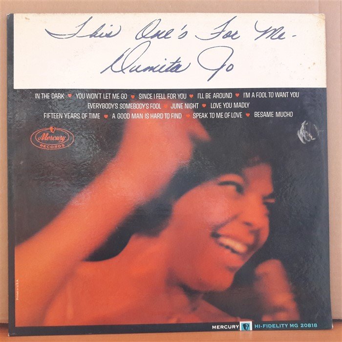 DAMITA JO - THIS ONE'S FOR ME - LP 2.EL PLAK