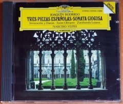 RODRIGO: TREZ PIEZAS ESPANOLAS, SONATA GIOCOSA / NARCISO YEPES (1987) - CD DEUTSCHE GRAMMOPHON 2.EL
