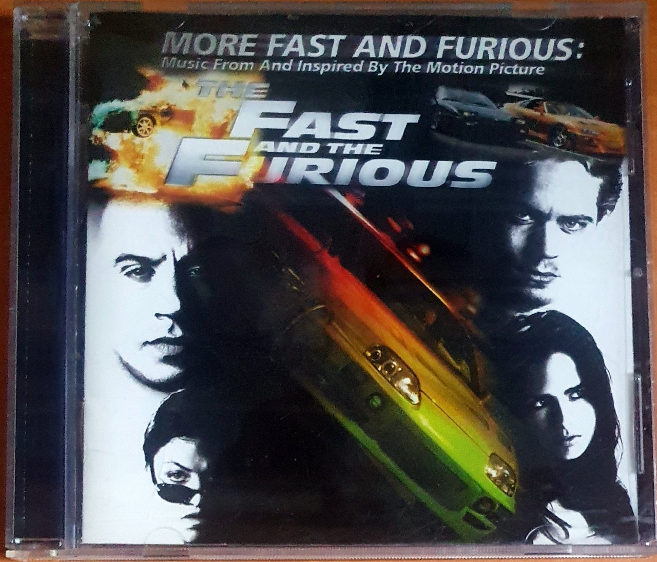 MORE FAST AND THE FURIOUS SOUNDTRACK / BT, SALIVA, INJECTED, MACHINE HEAD, RONI SIZE, MOLOTOV (2001) - CD 2.EL