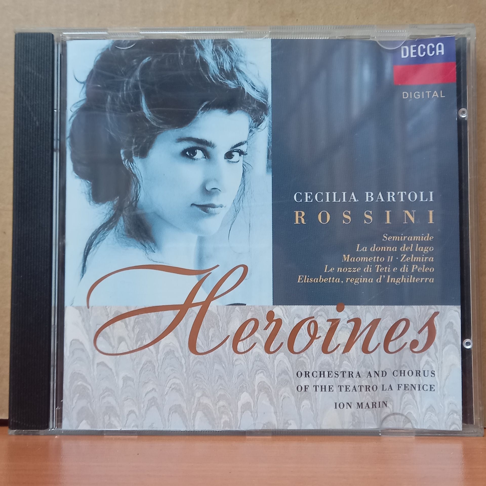 ROSSINI / CECILIA BARTOLI - HEROINES / ORCHESTRA AND CHORUS OF THE TEATRO LA FENICE, ION MARIN (1992) - CD 2.EL