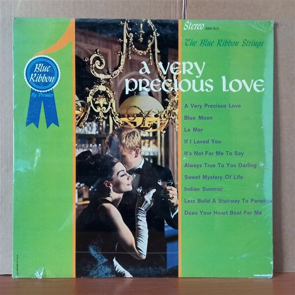THE BLUE RIBBON STRINGS – A VERY PRECIOUS LOVE - LP DÖNEM BASKISI SIFIR PLAK