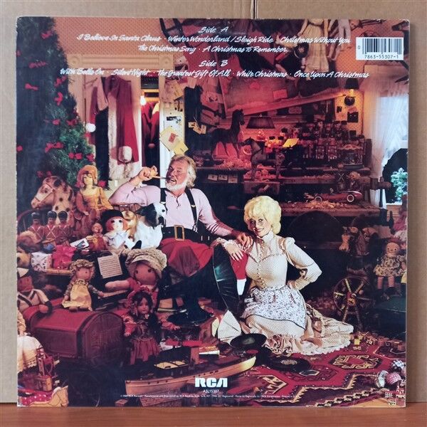 KENNY ROGERS & DOLLY PARTON – ONCE UPON A CHRISTMAS (1984) - LP 2. EL PLAK