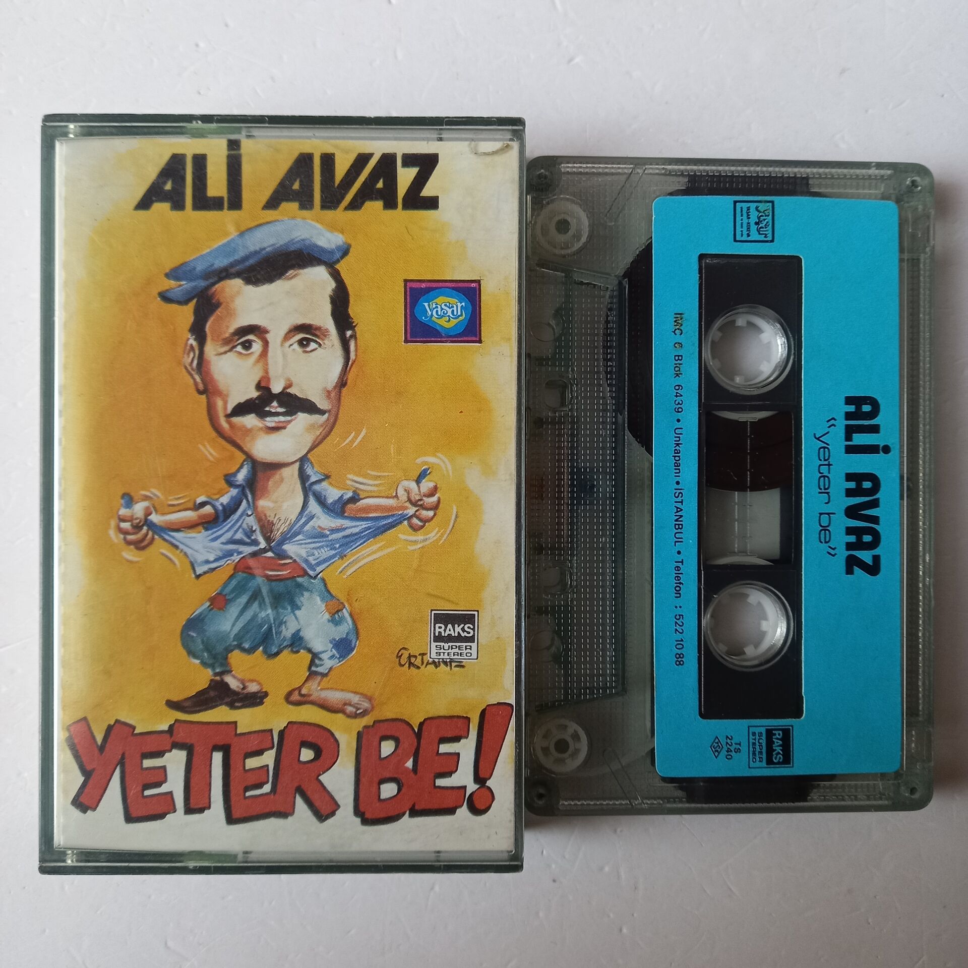 ALİ AVAZ - YETER BE! - KASET 2.EL