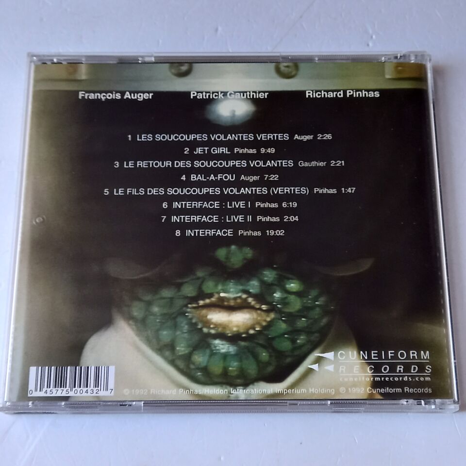 HELDON – INTERFACE (1977) - CD 1992 REISSUE 2.EL