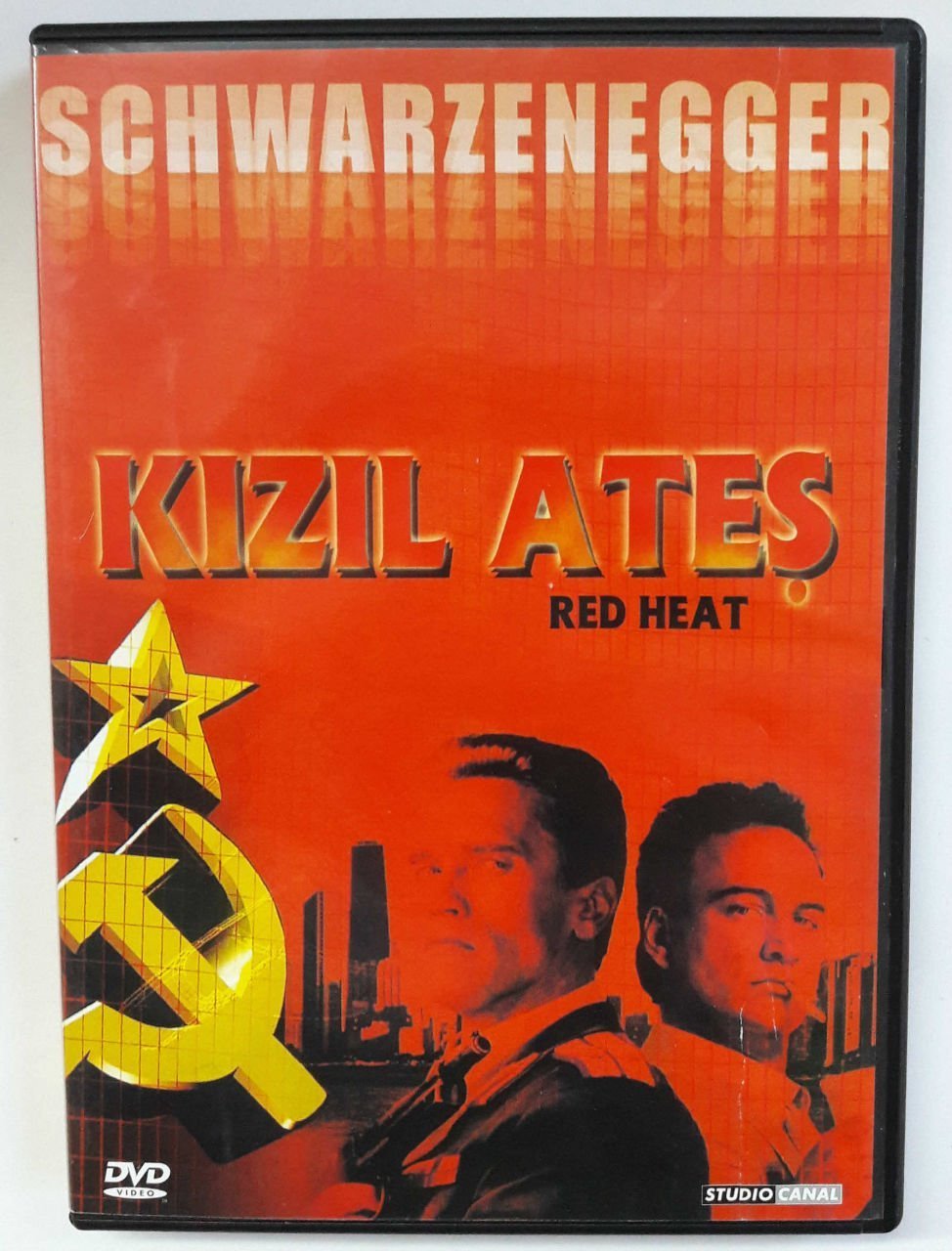 KIZIL ATEŞ - RED HEAT - ARNOLD SCHWARZENEGGER - DVD 2.EL