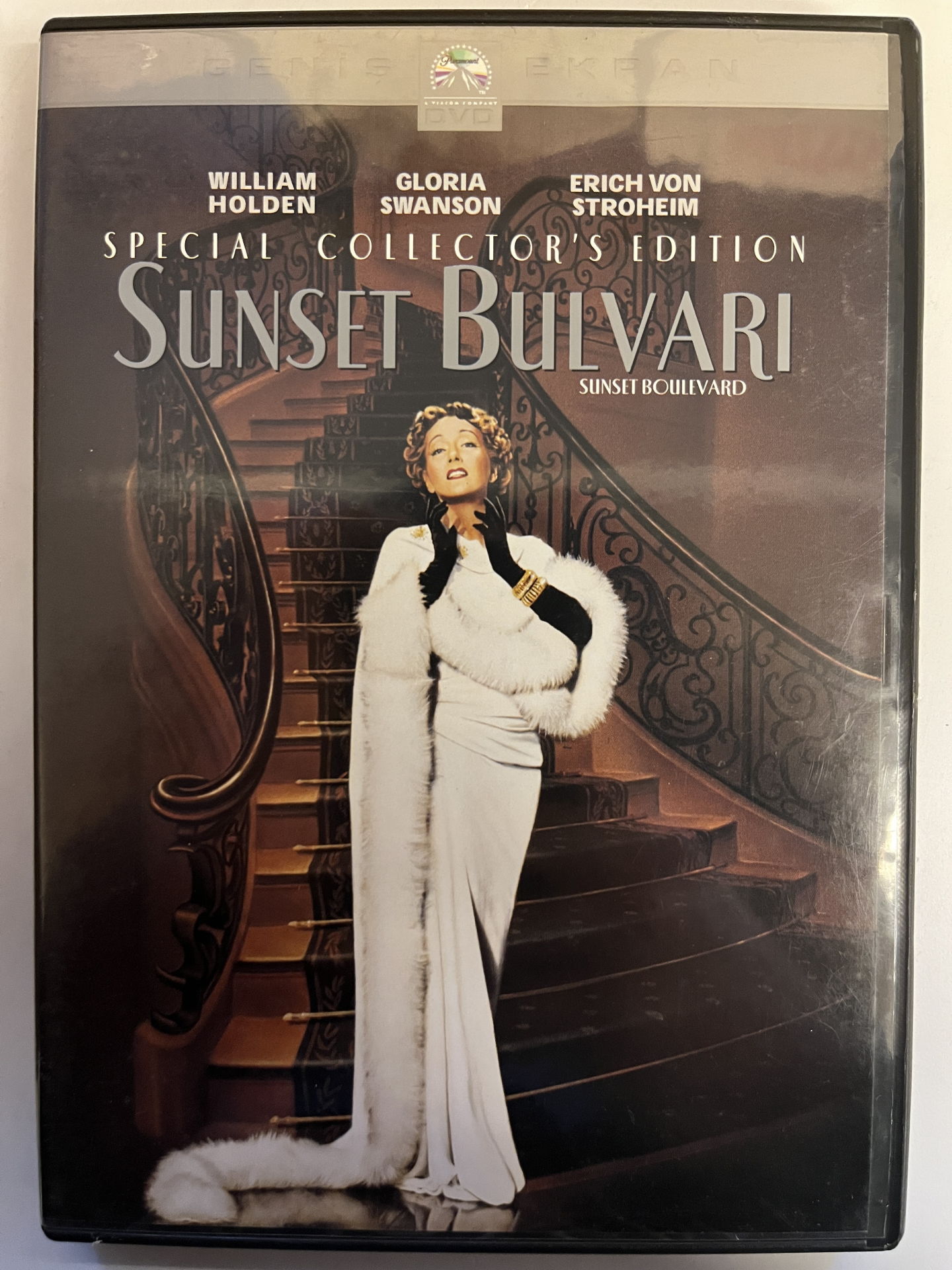SUNSET BOULEVARD - SUNSET BULVARI - WILLIAM HOLDEN - DVD 2.EL