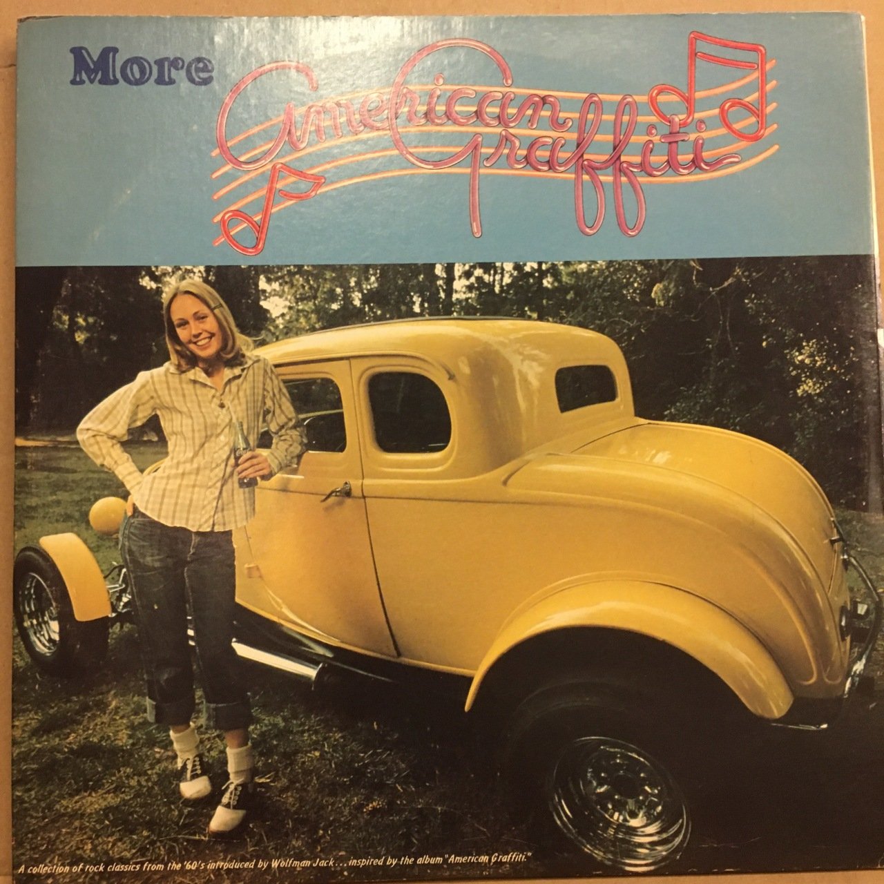 MORE AMERICAN GRAFFITI (LITTLE RICHARD,CAROLE KING,PLATTERS,COASTERS) (1975) - 2PLAK 2.EL