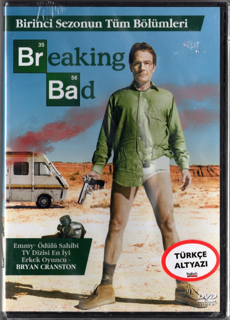 BREAKING BAD BİRİNCİ SEZONUN TÜM BÖLÜMLERİ - DVD SIFIR