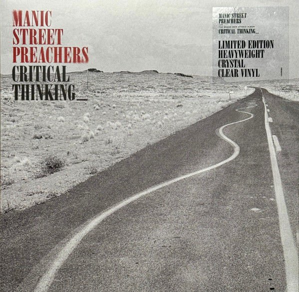MANIC STREET PREACHERS - CRITICAL THINKING (2025) - LP CRYSTAL CLEAR COLOURED EDITION SIFIR PLAK