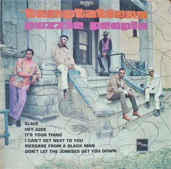TEMPTATIONS - PUZZLE PEOPLE (1969) - PLAK SIFIR